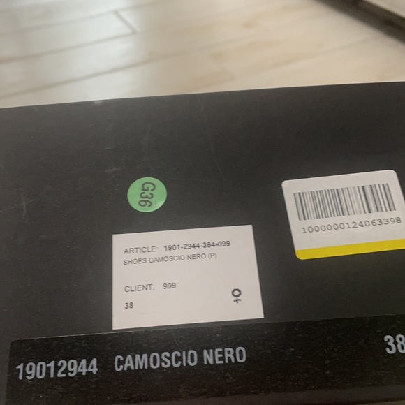 Brand new Ann Demeulemeester suede mules black 38 - Picture 2 of 6